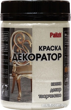 Краска Palizh Декоратор (лунный жемчуг, 0.25 кг)