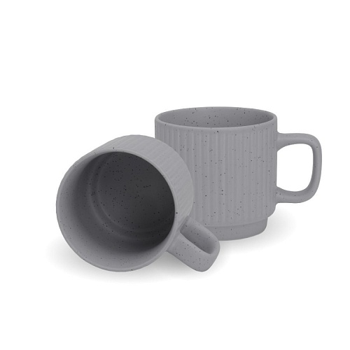 Набор кружек Mandarin Decor Лилинг DS22C31639B-400-2G (2шт, серый)
