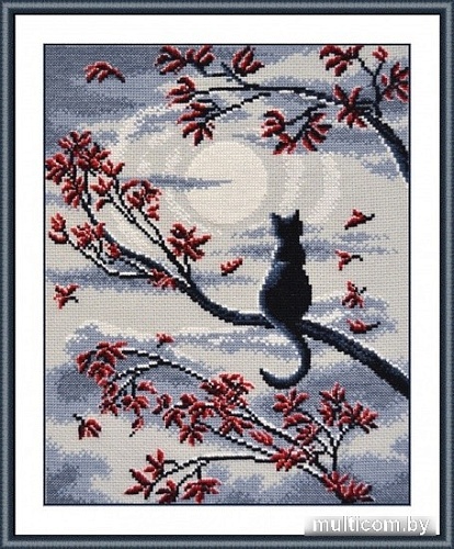 Набор для вышивания Овен Лунный кот 865