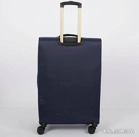 Чемодан-спиннер Grott 338-1731/3-28 (темно-синий)