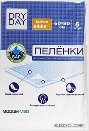 Modum Dry Day Super 60x90 (5 шт)