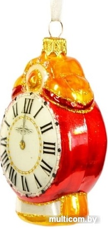 Елочная игрушка Грай Будильник Ф-36