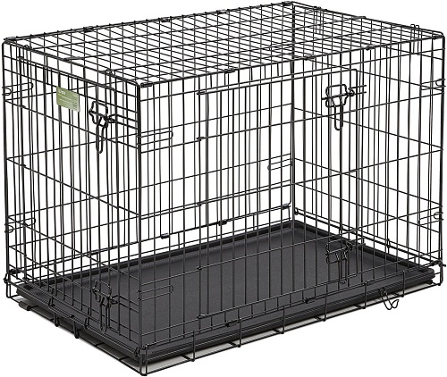 Клетка Midwest iCrate для собак 2 двери 1536DD (91x58x64см, черный)