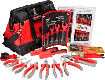 Электромонтажный набор КВТ НИЭ-04 67332 (33 предмета)