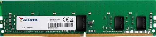Оперативная память A-Data 16ГБ DDR4 R-DIMM 3200МГц AD4R3200316G22-BSSC