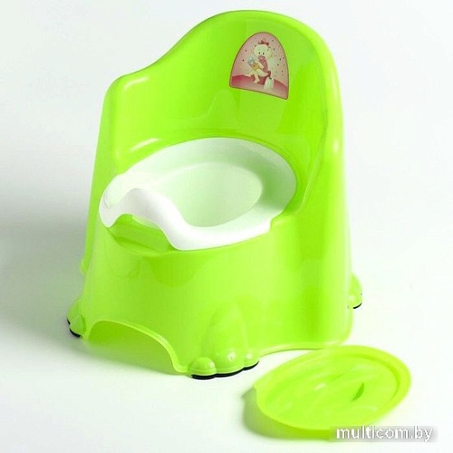 Детский горшок Dunya Комфорт 11111 (салатовый)