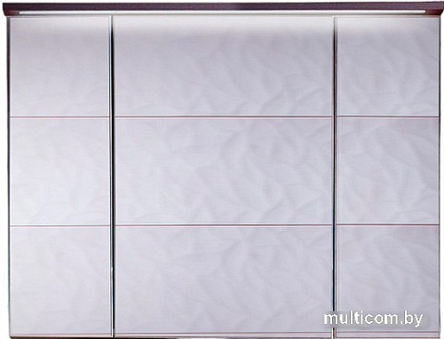 Бриклаер Шкаф с зеркалом Кристалл 95 (софт графит)