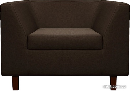 Интерьерное кресло Brioli Дедрик Д (рогожка, J5 коричневый)