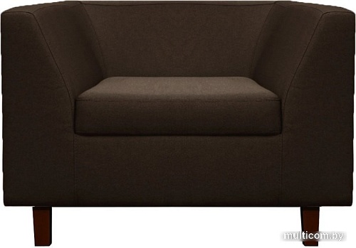 Интерьерное кресло Brioli Дедрик Д (рогожка, J5 коричневый)