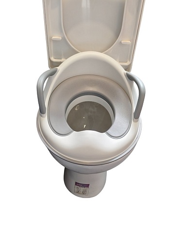 Детская накладка на унитаз Nino Step-by-step на унитаз (серый)