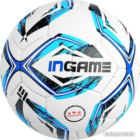 Мяч Ingame Challenger 2020 (5 размер, белый/голубой/синий)