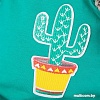 Мягкая игрушка Basik &amp; Co Басик в изумрудном комбинезоне с кактусом (19 см)