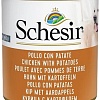 Консервированный корм для собак Schesir с курицей и картофелем 285 г
