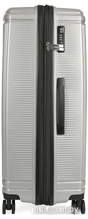 Чемодан-спиннер Fabretti EN9530-24-11 66 см (серебристый)