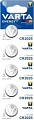 Элементы питания Varta Lithium CR2025 3V 6025229405 (5шт)