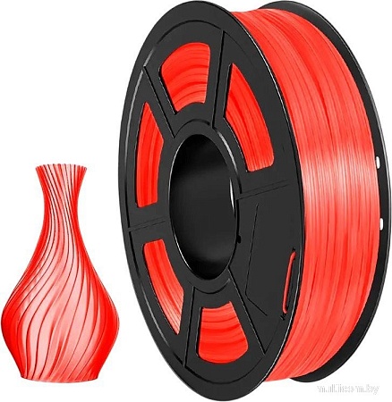 Пластик NV Print NV-3D-TPU-TRANS-RED (1.75мм, 500г, прозрачный/красный)