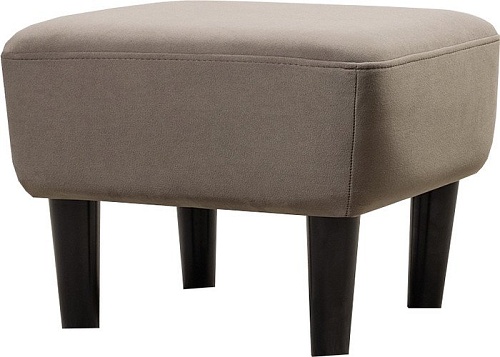 Пуфик Нижегородмебель Дакота ТП 583 (серо-коричневый)