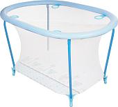 Игровой манеж Globex Овал (голубой)