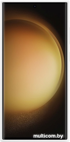 Чехол для телефона Samsung Silicone Grip Case S23 Ultra (белый)