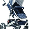 Универсальная коляска Lorelli Lora 2019 (3 в 1, синий)