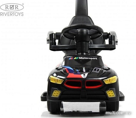 Каталка RiverToys F003FF-P (черный)