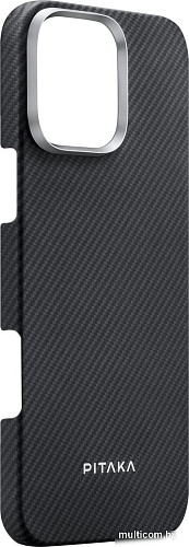 Чехол для телефона Pitaka Ultra-Slim для iPhone 16 Pro (черный)
