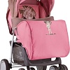 Коляска прогулочная «книга» Lorelli Foxy + Footcover 2018 Beige&amp;Pink Girl