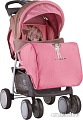 Коляска прогулочная «книга» Lorelli Foxy + Footcover 2018 Beige&Pink Girl