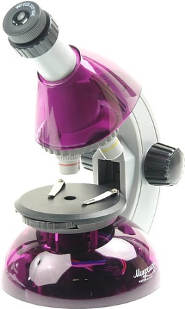 Детский микроскоп Микромед Атом 40x-640x 27386 (аметист)