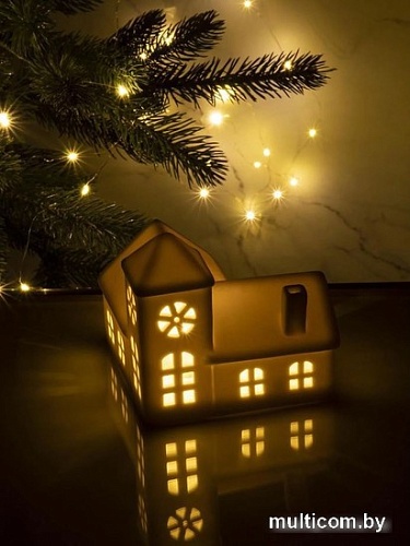 Светильник Лючия Фарфоровый Домик 18 185-18 (белый)