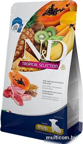 Farmina N&D Tropical Selection Dog Lamb Puppy Mini (5 кг)