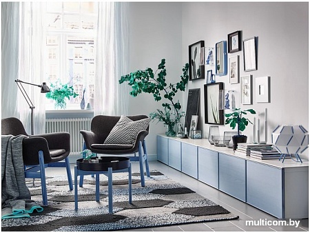 Интерьерное кресло Ikea Ведбу (гуннаред темно-серый) 904.241.27