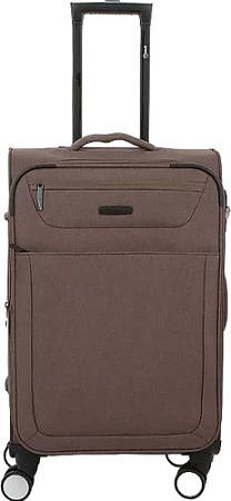 Чемодан-спиннер Grott 338-1001/3-24 (коричневый)