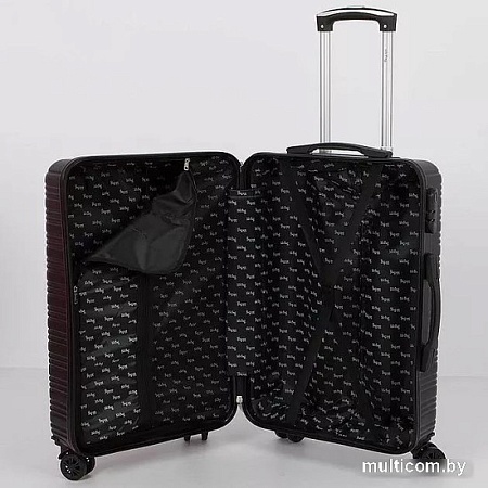 Чемодан-спиннер Mr.Bag 338-9105/5-22BLK (черный)