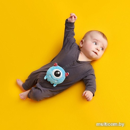 Игрушка-грелка Мякиши Монстрик Упс с вишневыми косточками 707