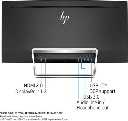 Монитор HP Envy 34 [W3T65AA]
