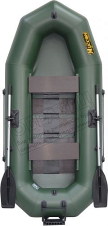 Моторно-гребная лодка Муссон R-260 TP (серый)