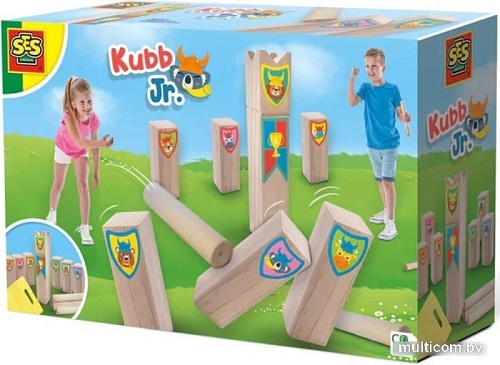 Активная игра SES Creative Скандинавский крокет и городки Kubb Jr. 02297