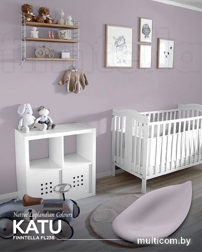 Краска Finntella Foxy Lapselli Matte Katu F-50-1-3-FL238 2.7 л (фиолетовый)