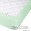 Защитный наматрасник Vegas Protect Cotton S1 110x200 (фисташковый)
