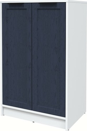 Тумба Интерлиния Концепт Тренд КТ-Т64 (белый платинум/дуб королевский)