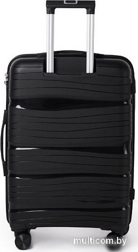Чемодан-спиннер Pride PP9802 (M, черный)