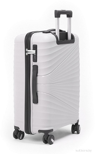 Чемодан-спиннер Pride РР-9702 (M, светло-серый)