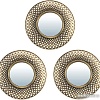 Набор зеркал Qwerty Булонь 74054 (3 шт, бронзовый)