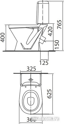 Унитаз Colombo S06940100
