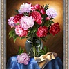 Алмазная мозаика Алмазная Живопись Шикарные пионы АЖ-1734