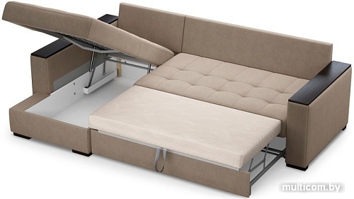 Угловой диван Moon Trade Милан 127 003328 (левый, бежевый)