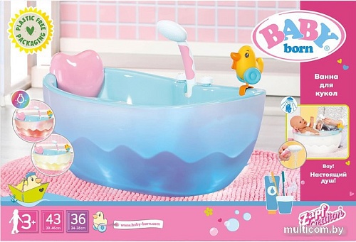 Аксессуар Baby Born Ванна для кукол с уточкой 41295
