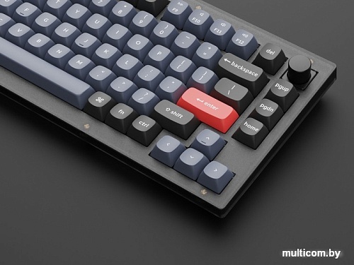 Клавиатура Keychron V1 Knob RGB QMK/VIA V1-C3 (Keychron K Pro Brown)