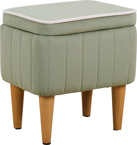 Пуфик Mio Tesoro Амма с ящиком для хранения (оливковый №30)